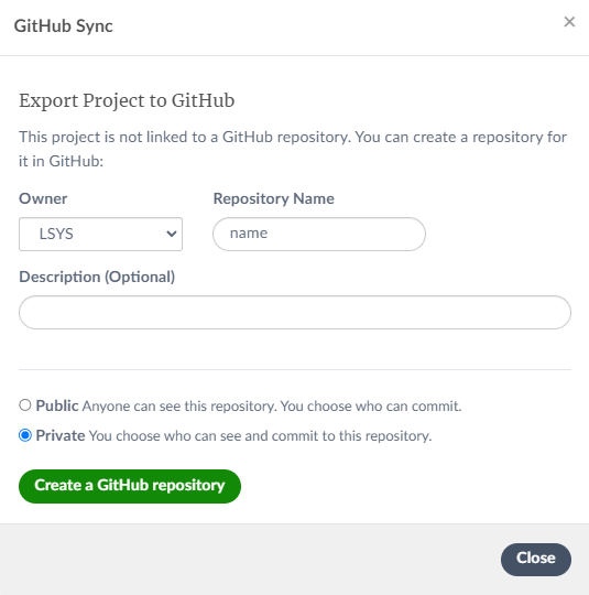 Syncing GitHub repo